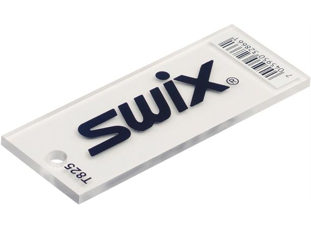 Swix T825D Plexi scraper 5mm Plastsikling for å ta av glider på skien